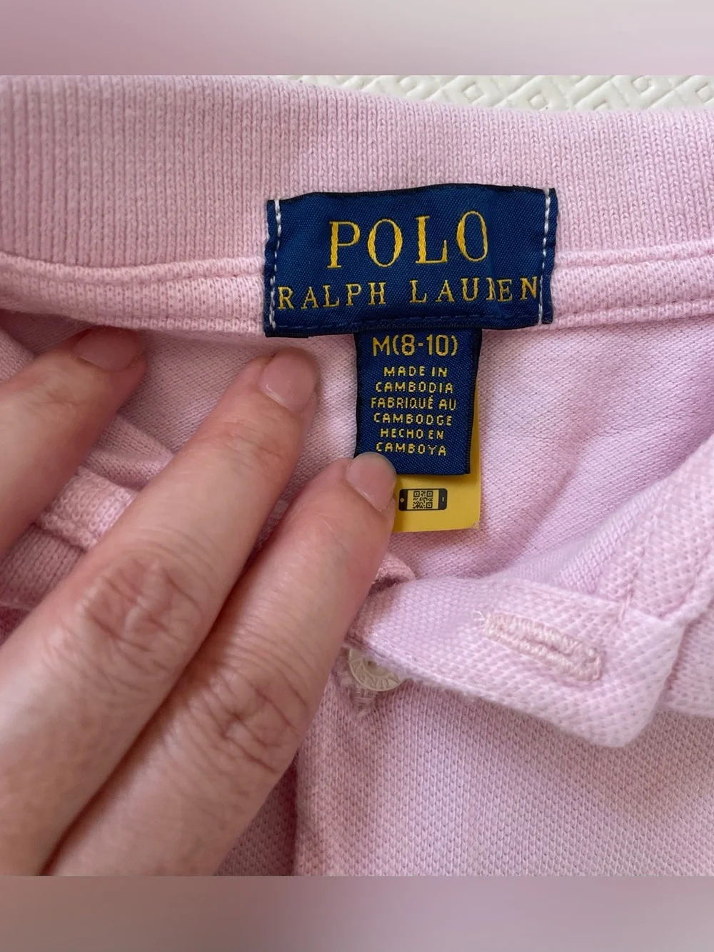 Polo Ralph Lauren Pink Girls Dress Size M 8-10